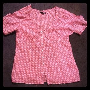 Sonoma Tops - Women's Sonoma short sleeve button up blouse Sonoma Tops - Women's Sonoma short sleeve button up blouse